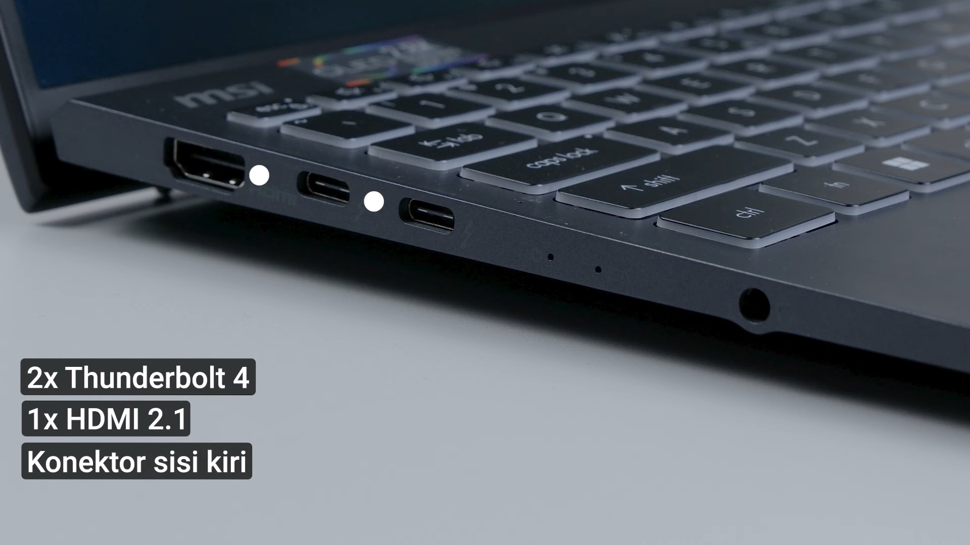 Review MSI Prestige 13 AI EVO A1M: Laptop AI PC Super Tipis, Ringan, Kencang & Irit! 12 MSI Prestige 13 AI EVO A1M 23