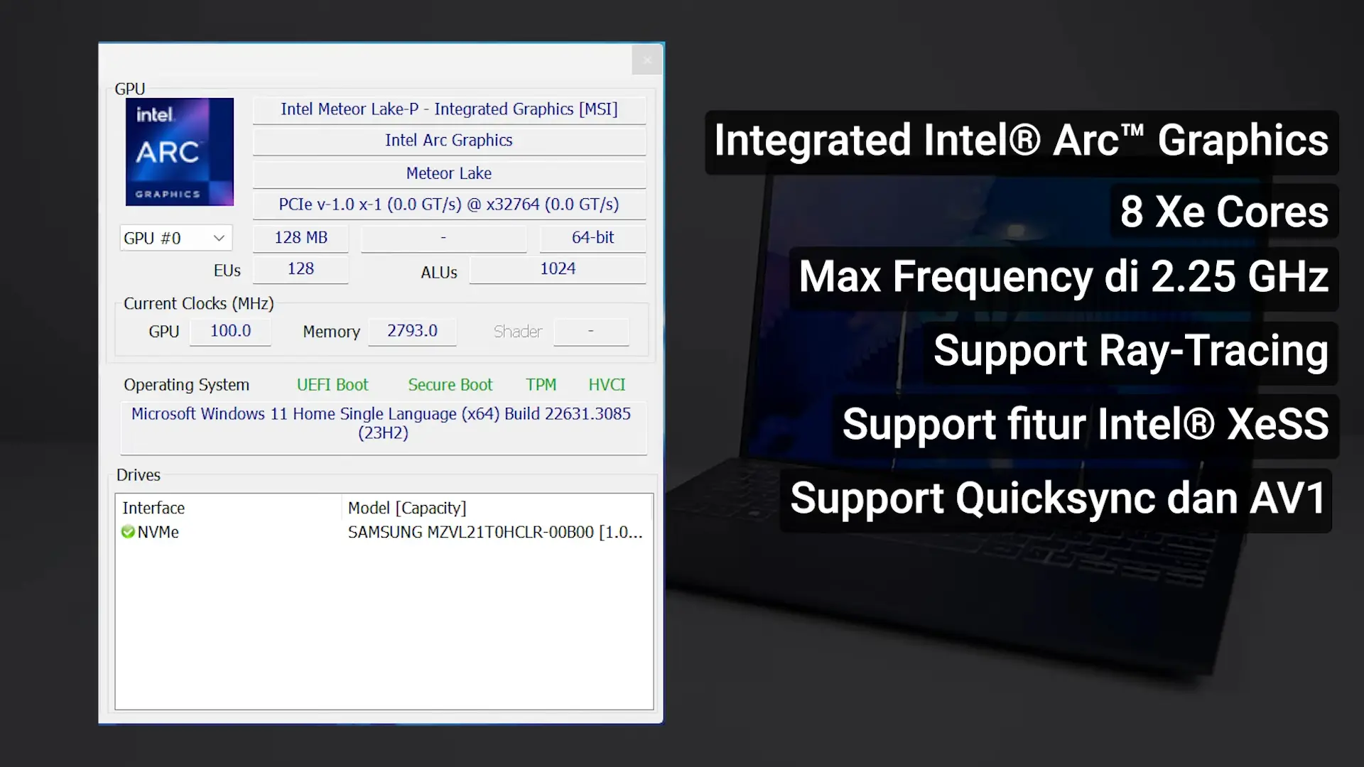 Review MSI Prestige 13 AI EVO A1M: Laptop AI PC Super Tipis, Ringan, Kencang & Irit! 8 MSI Prestige 13 AI EVO A1M 8