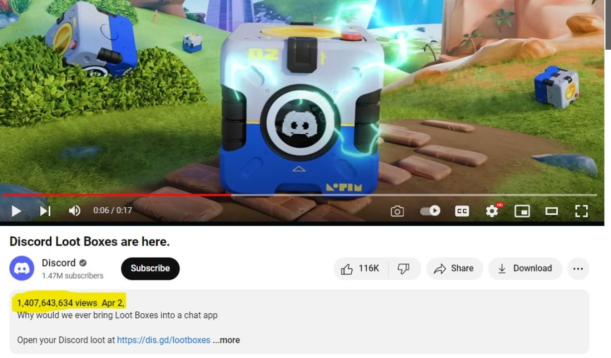 Video April Mop Discord Tembus 1,4 Miliar View dalam 24 Jam! 1 628aa98c0561b1e48e81ca352bcb1be9