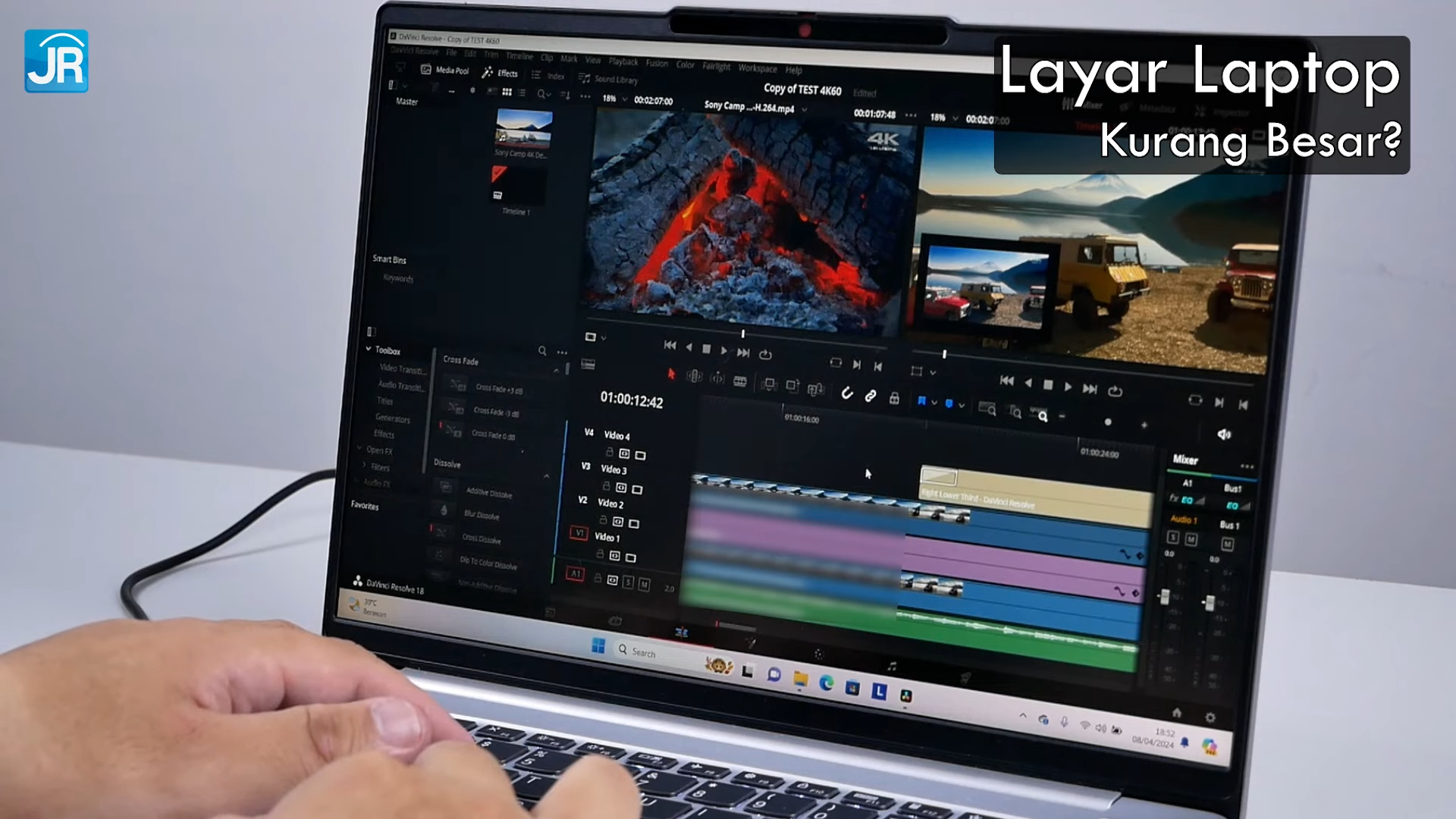 Layar Laptop Itu Selalu Kekecilan Ini Solusinya Tambah Layar feat. LG 24MR400 2