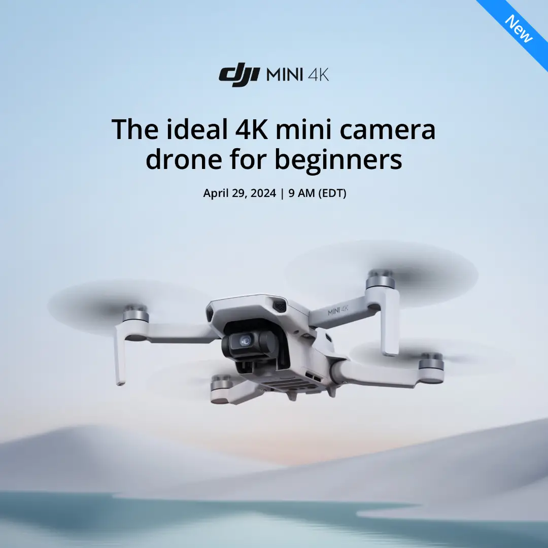 DJI akan Luncurkan Drone Mini 4K, Alternatif  DJI Mini 4K drone