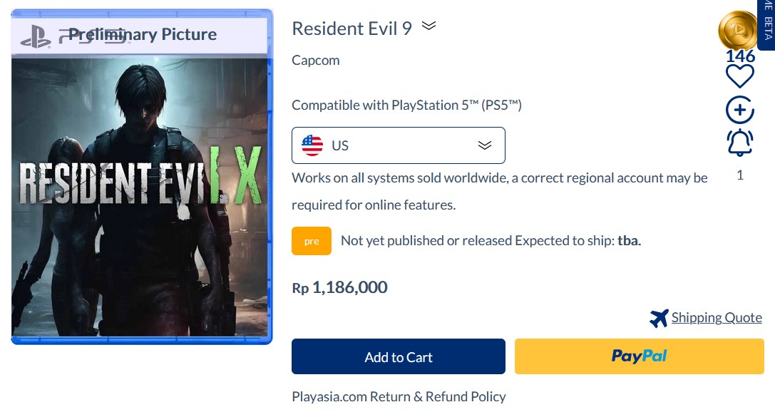 Situs Play Asia Tiba-Tiba Jual Resident Evil 9: Revenant Shadows 4 21b1d5262b3171075e8259dac4b1d5a4
