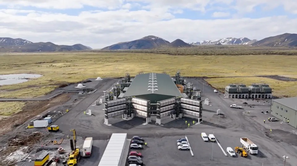 Mammoth, Pabrik Penangkap Karbon Terbesar di Dunia 1 Climeworks Mammoth pabrik pengangkap karbon