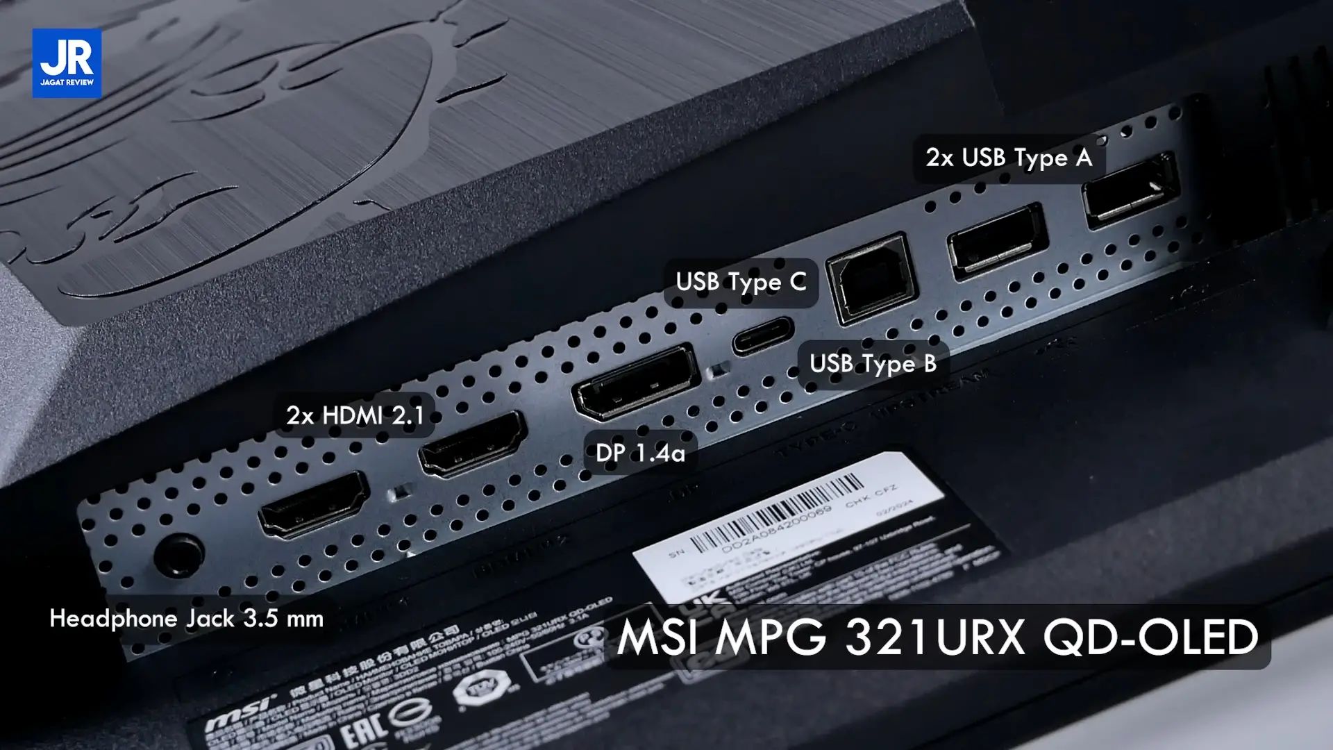 MSI MPG 321URX QD OLED 8