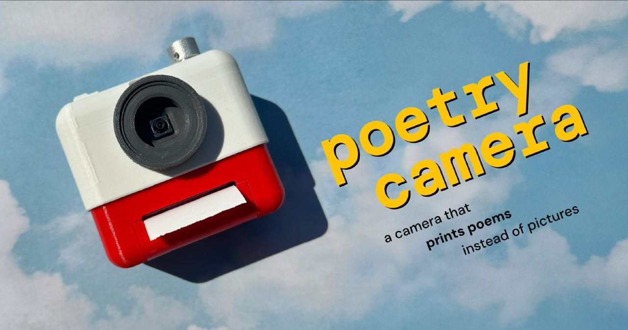 Poetry Camera, Kamera AI yang Outputnya Puisi! 1 Poetry camera