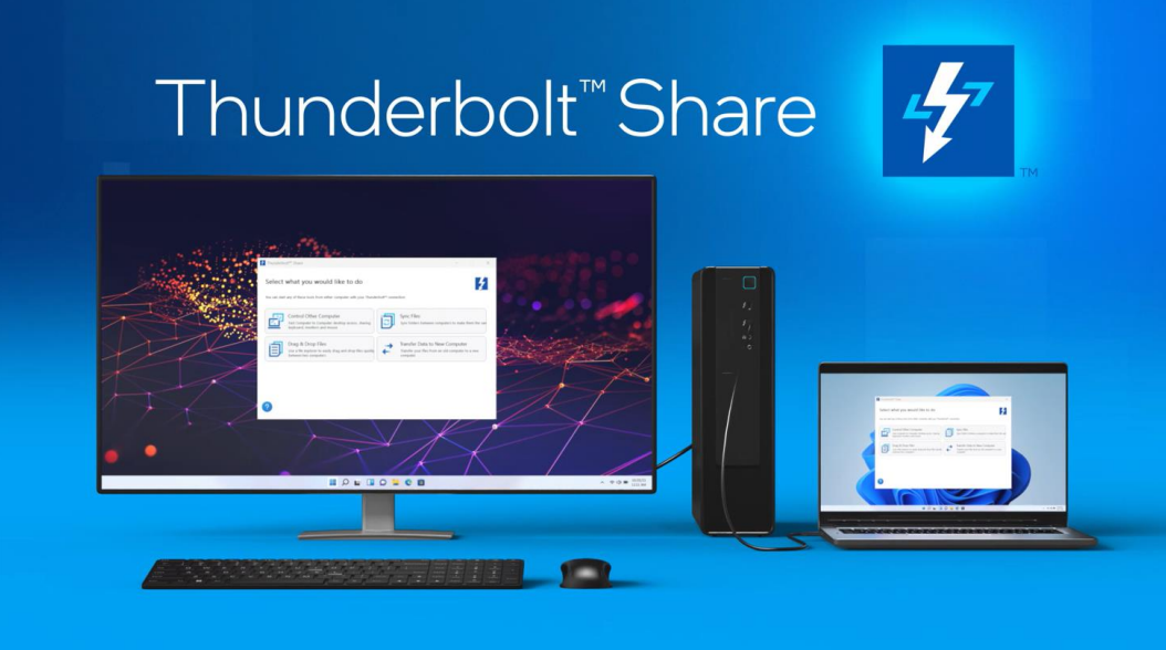 Intel Kenalkan Thunderbolt Share, Transfer Antar PC Lebih Gampang 1 Thunderbolt Share