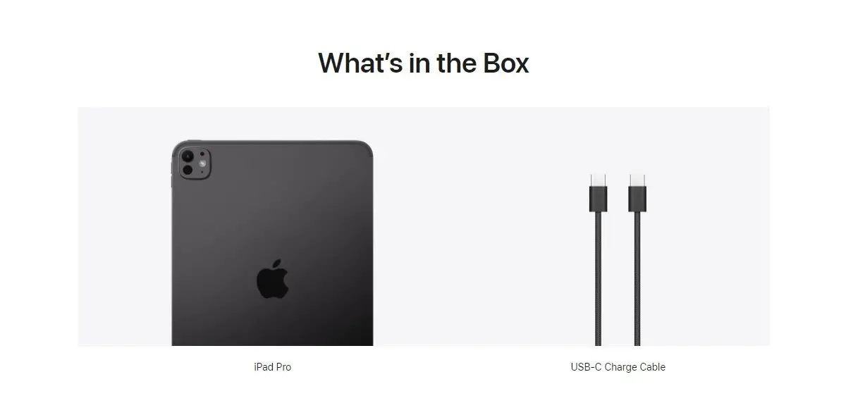 iPad Air dan iPad Pro (2024) Hadir Tanpa Charger di Eropa 1 iPad Charger