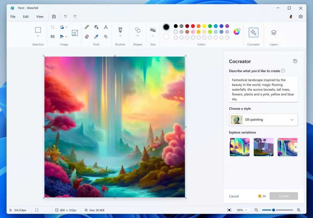 Image Creator dan Cocreator Hadir di Microsoft Paint, Apa Bedanya? 1 Microsoft paint image creator
