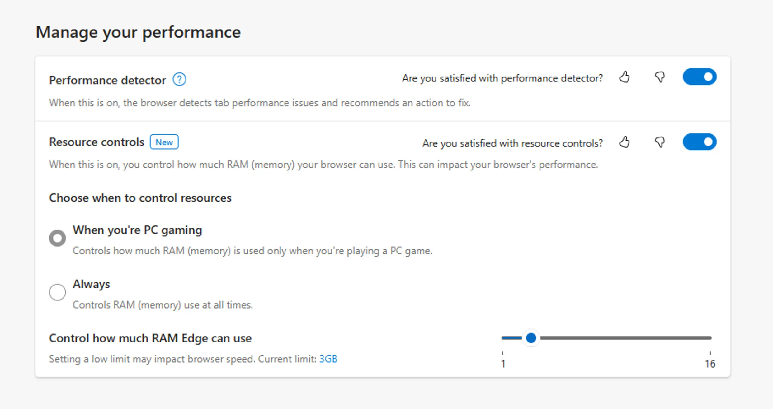 Microsoft Edge Bakal Punya Fitur RAM Limiter 2 ram limiter microsoft edge