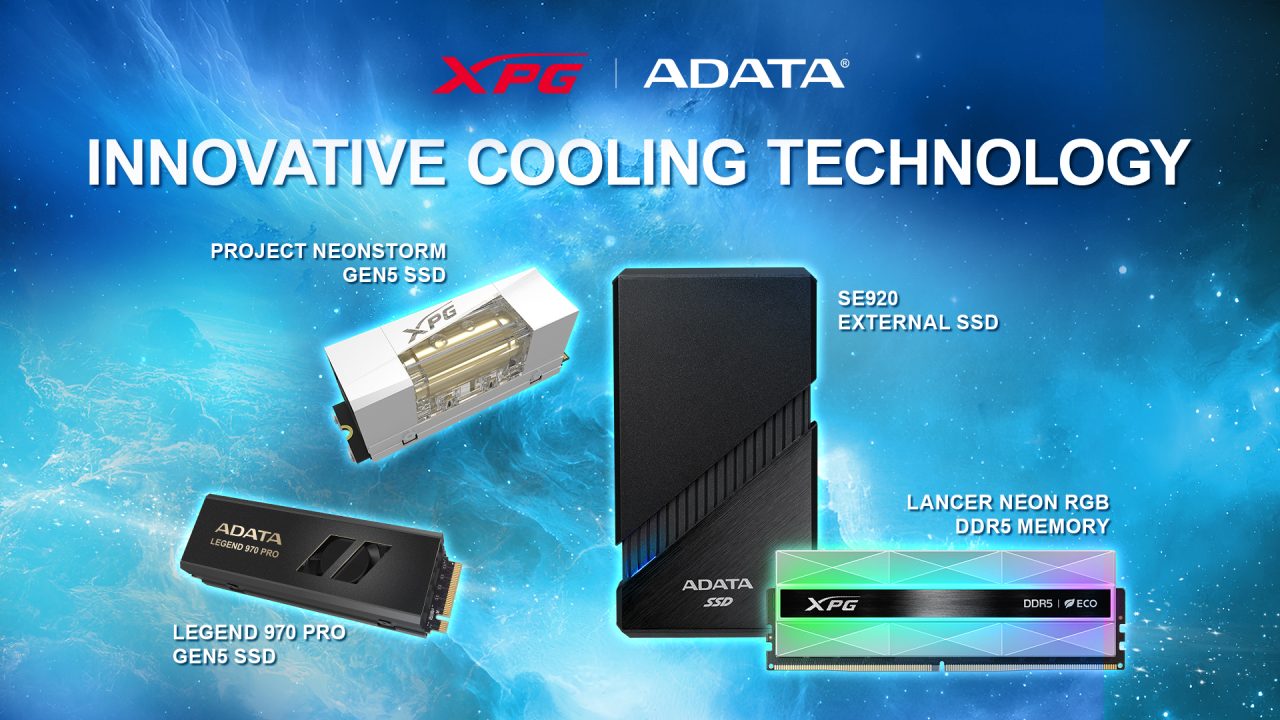 ADATA Hadir di Computex 2024, Pamer Laptop Gaming AI dengan SSD 24TB dan RAM 96GB 5 ADATA is leading the industry in DRAM SSD cooling solutions