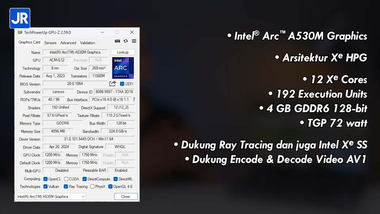 Review Lenovo LOQ 15 IAX9I: Laptop Gaming Full-Intel Kencang dan Murah 7 Lenovo LOQ 15IAX9I 5