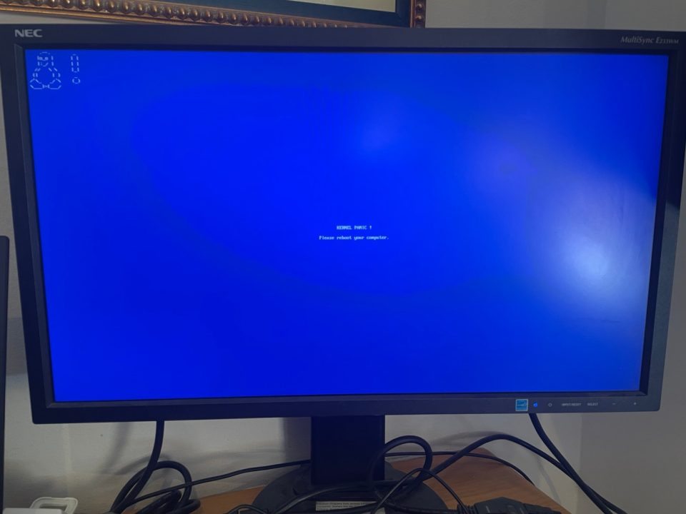 Linux Blue Screen
