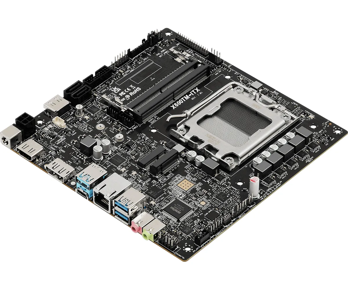 ASRock X600TM-ITX: Motherboard Thin Mini-ITX Pertama dengan Dukungan AMD AM5 2 ASRock X600TM ITX 2