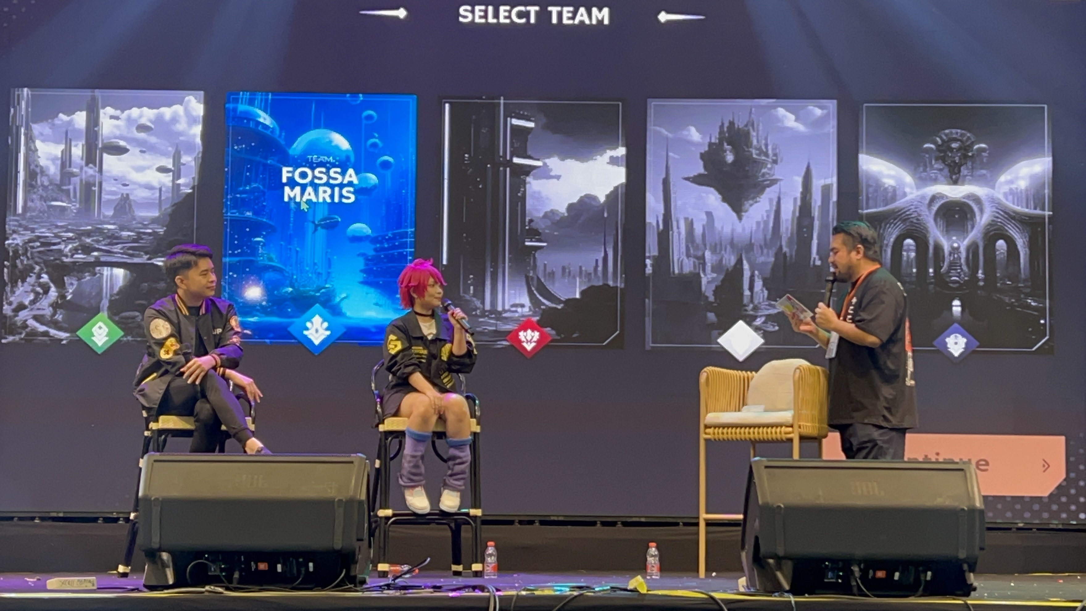Sekuya Saga: Eksperimental MOBA Persembahan Sekuya dan Agate, dibuat bersama Veteran dari World of Warcraft dan Vainglory 36 CEO Sekuya, Joshua bersama Linssyaa sebagai Starla di INACON 2024