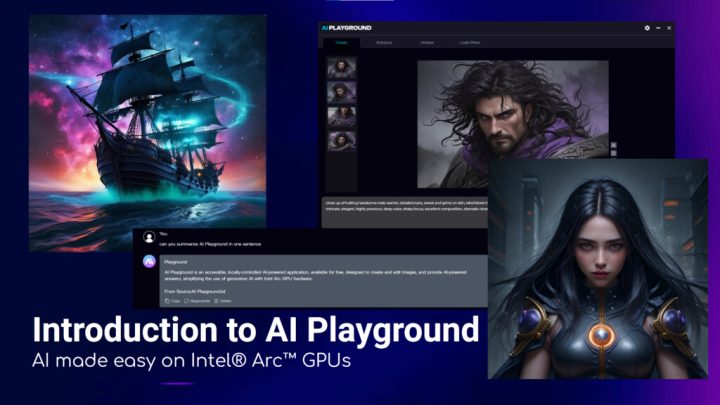 Intel AI Playground Resmi Meluncur, Berikut Cara Menggunakannya! 1 Intel AI Playground Resmi Meluncur