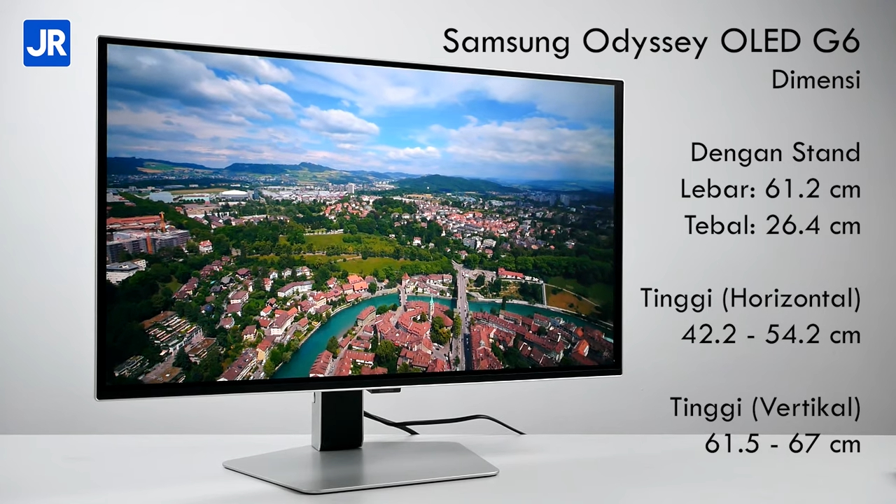 Review Samsung Odyssey OLED G6: Monitor OLED 360 Hz untuk HDR10+ Gaming 10 Samsung Odyssey OLED G6 11