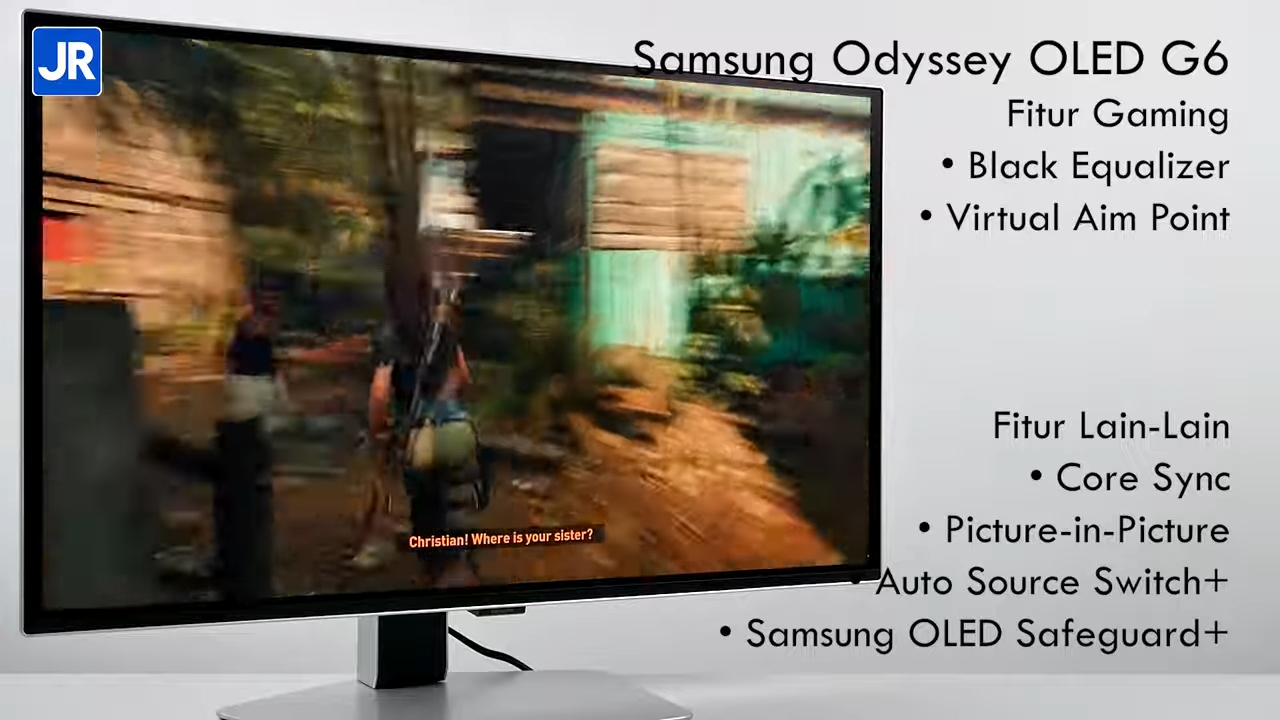 Review Samsung Odyssey OLED G6: Monitor OLED 360 Hz untuk HDR10+ Gaming 2 Samsung Odyssey OLED G6 17