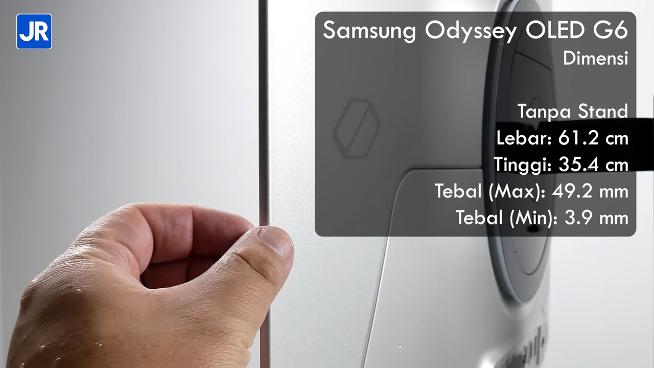 Review Samsung Odyssey OLED G6: Monitor OLED 360 Hz untuk HDR10+ Gaming 6 Samsung Odyssey OLED G6 6