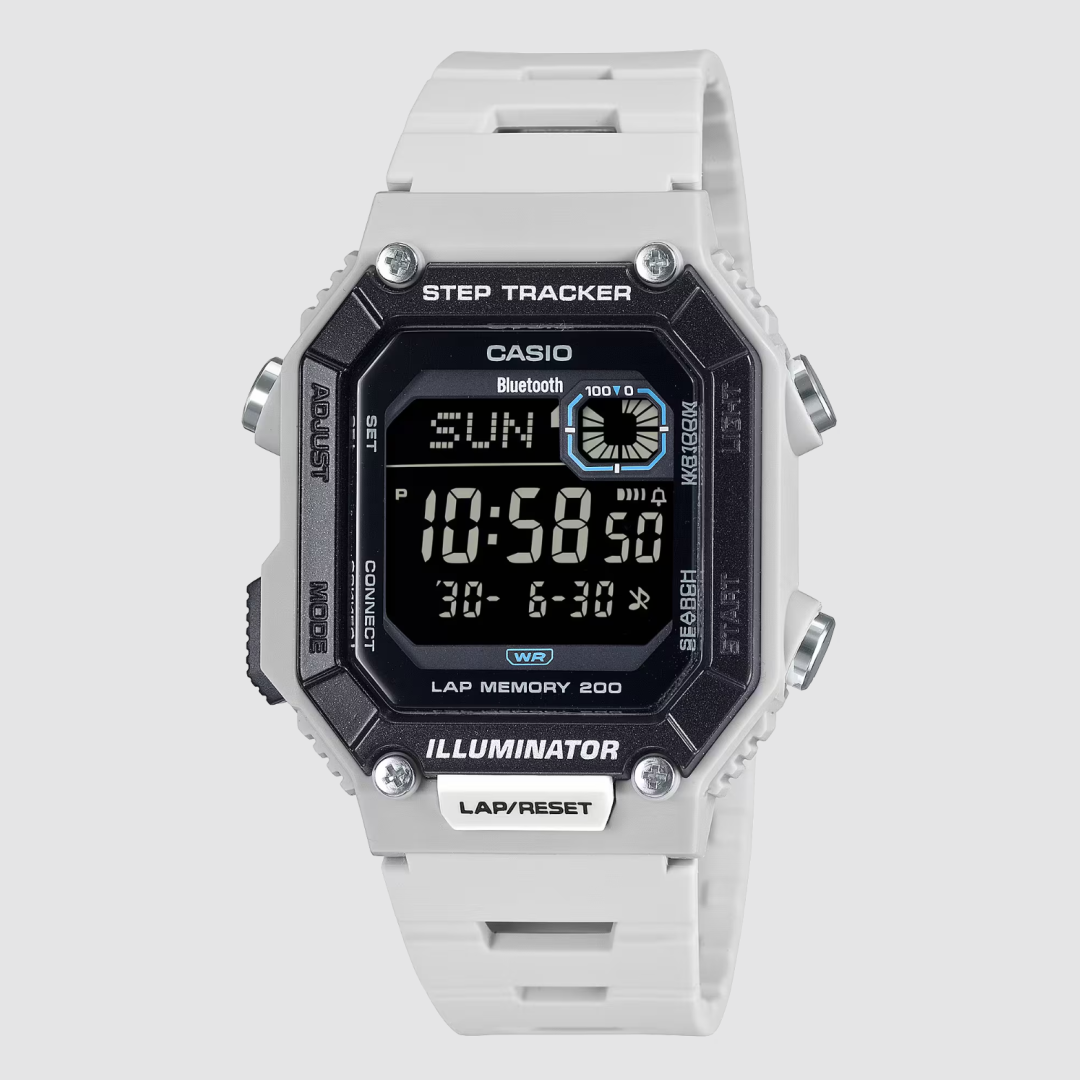Casio Luncurkan Jam Tangan Digital Beraplikasi, Baterai Tahan 2 Tahun 3 Casio WS B1000 white