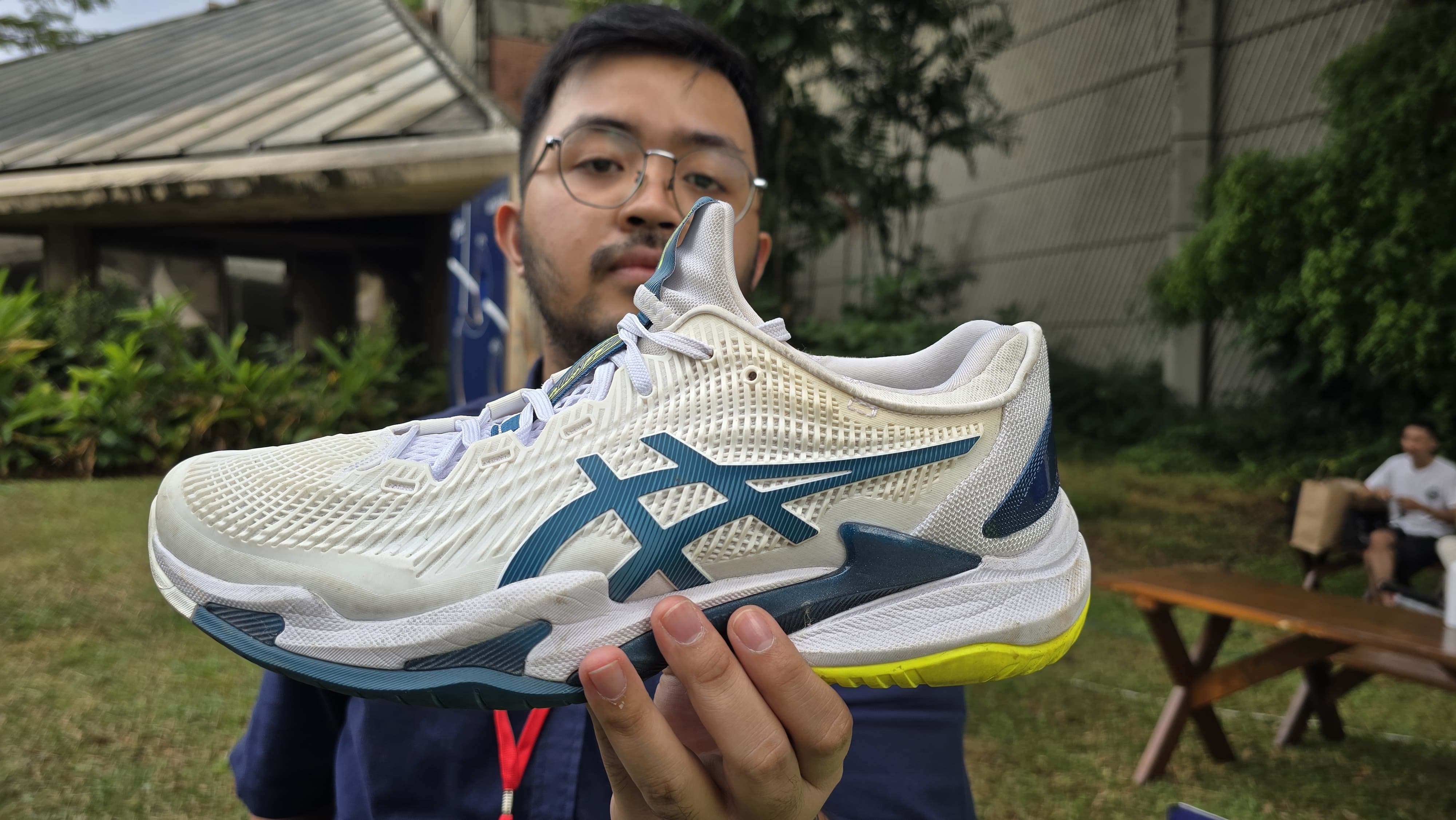 On-Feet Sepatu Tenis ASICS Ft. Anggada Samira (Podcast Sepatu Jagat Review) 1 On feet Sepatu Tenis ASICS
