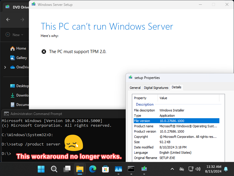 Install Windows 11 Tak Bisa Lagi Pakai Trik ByPass TPM 2.0 2 Windows 11 ByPass TPM