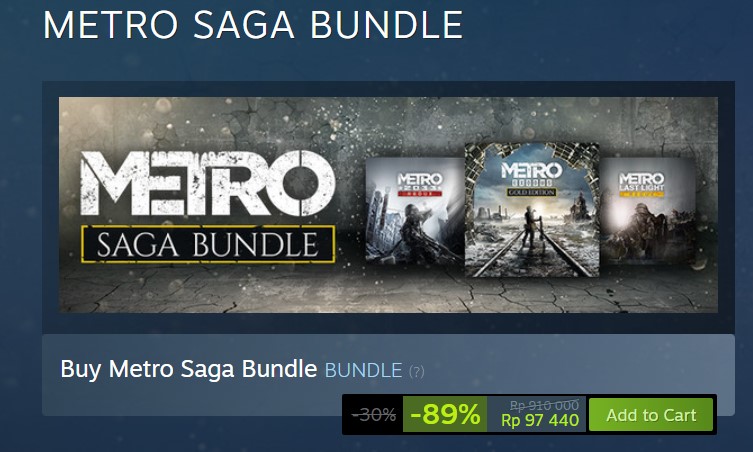 Bundle Semua Game Metro Hanya 97.000 Rupiah di Steam! 7 ab04bda17b3626b66ec8eaaca39b5814