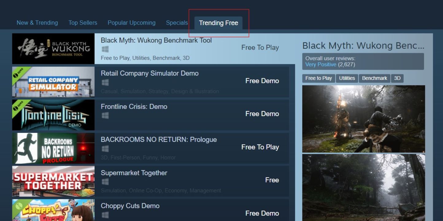 Agar Tak Ganggu Game Berbayar, Steam Kini Hadirkan Tab “Trending Free” 14 cfd698a0a66077fb9b7e7136da4113dc
