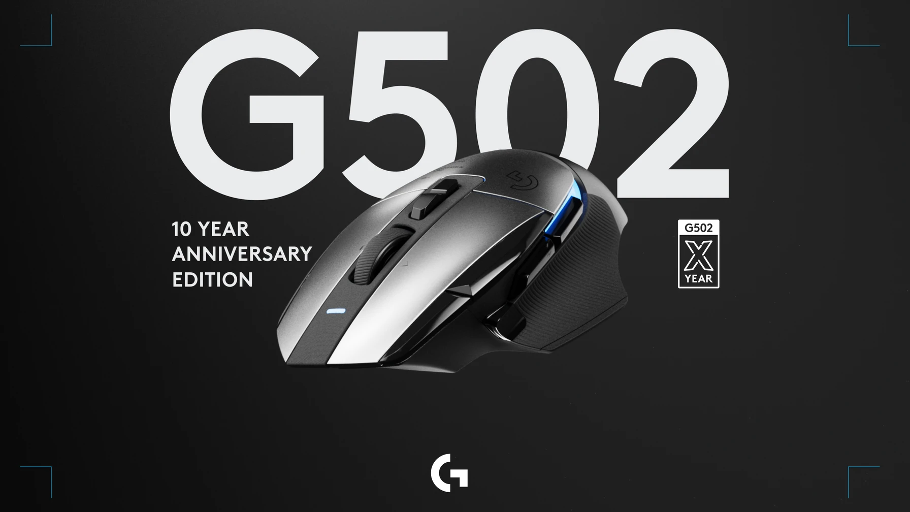 Edisi Satu Dekade, Mouse Gaming Populer Logitech G502 Berbalut Aluminium 12 Logitech G502 X Plus AL Edition