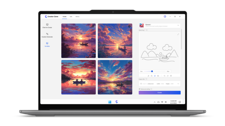 Lenovo Creator Zone Diumumkan di IFA 2024, Permudah Para Konten Kreator Scribble