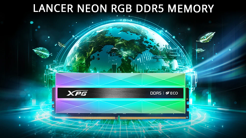 XPG Lancer Neon RGB DDR5 Diumumkan, Separuh Areanya RGB! 5 XPG Lancer Neon RGB DDR5