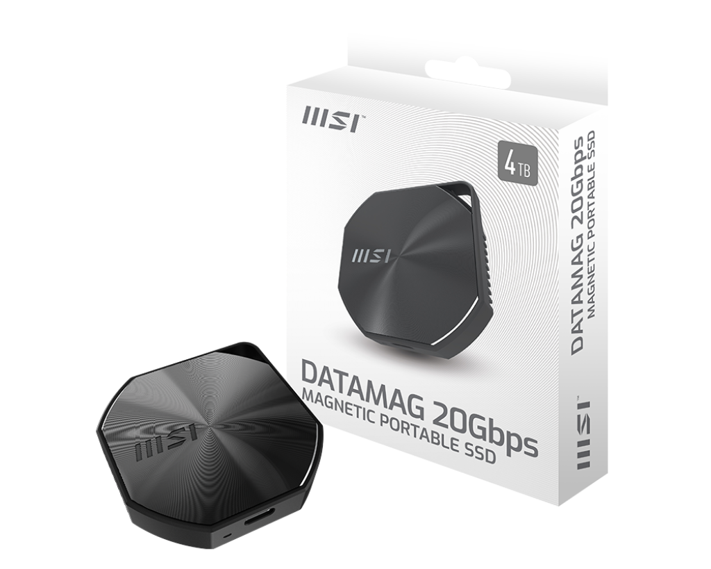 MSI Luncurkan SSD Portable DATAMAG 20Gbps, Bisa Menempel Menggunakan Magnet 13 MSI DATAMAG 20Gbps Portable ssd