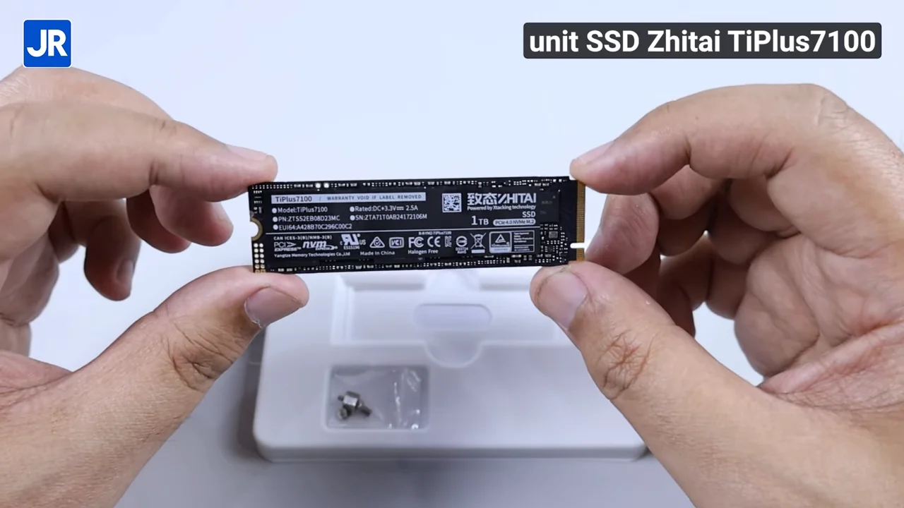 Review Zhitai TiPlus7100 1 TB: SSD Kencang Pakai Original NAND dengan Xtacking 3.0 4 Zhitai TiPlus7100 1 TB 4