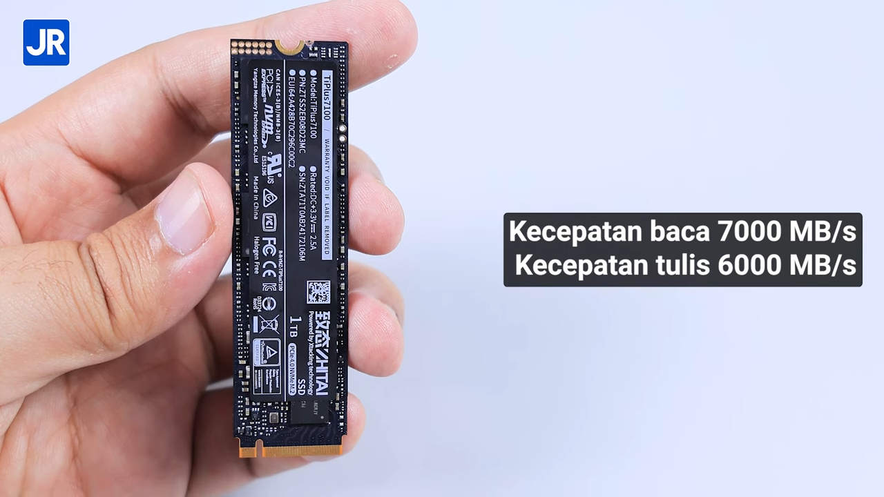 Review Zhitai TiPlus7100 1 TB: SSD Kencang Pakai Original NAND dengan Xtacking 3.0 8 Zhitai TiPlus7100 1 TB 8