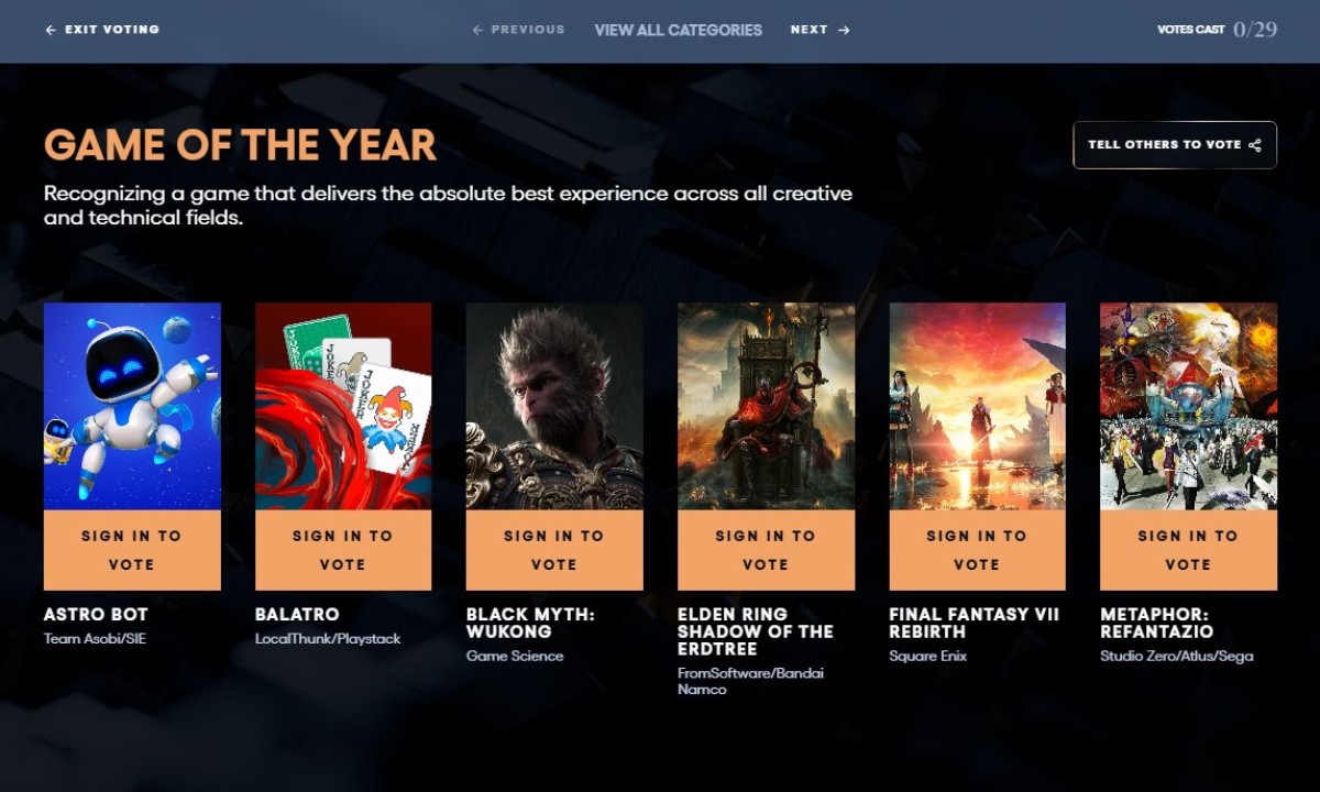 Inilah Nominasi Game-Game Terbaik di The Game Awards 2024! 3 45e9570439e27a525d856ca26dfb6f84