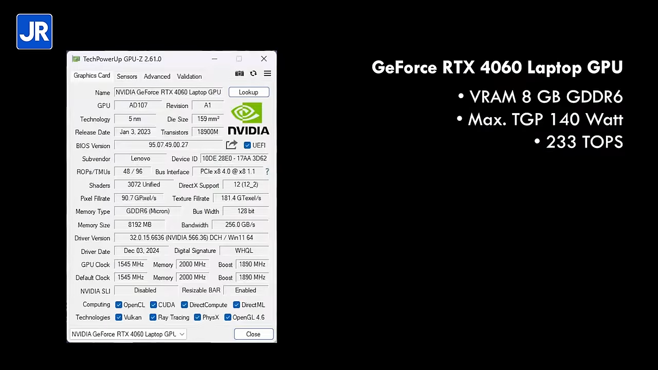 Lenovo LEGION 5i 15IRX9 Gen 9 7