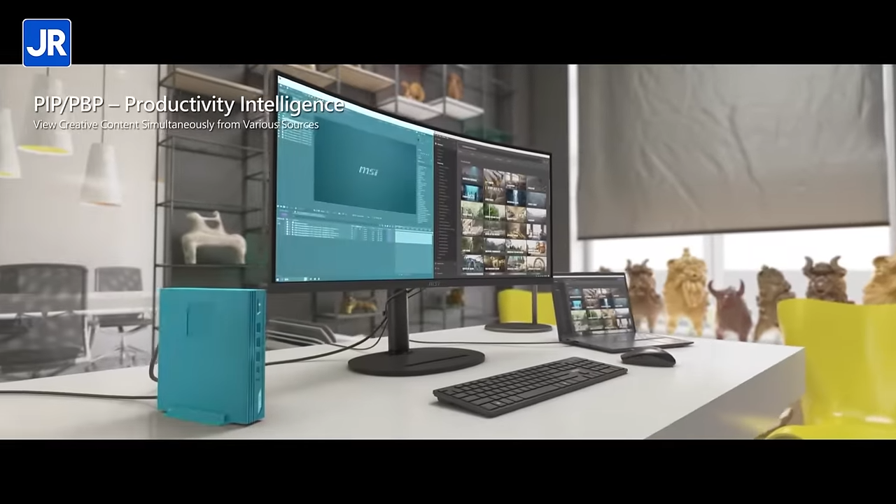 Review MSI Modern MD342CQPW: Monitor Ultrawide 21:9 dengan Konektor Lengkap, 120 Hz, Desain Elegan 2 MSI Modern MD342CQPW 2