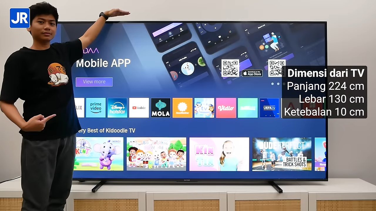 Review Polytron EQLED PLD 100QV5925: SmartTV Layar Super Besar 100 Polytron EQLED PLD 100QV5925 13