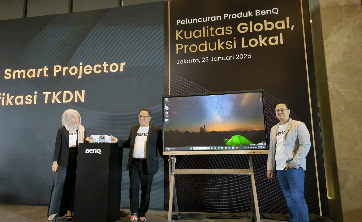 BenQ Luncurkan Board dan Proyektor Pintar Bersertifikasi TKDN dan Google EDLA 1 BenQ TKDN Proyektor dan Interactive Display Panel