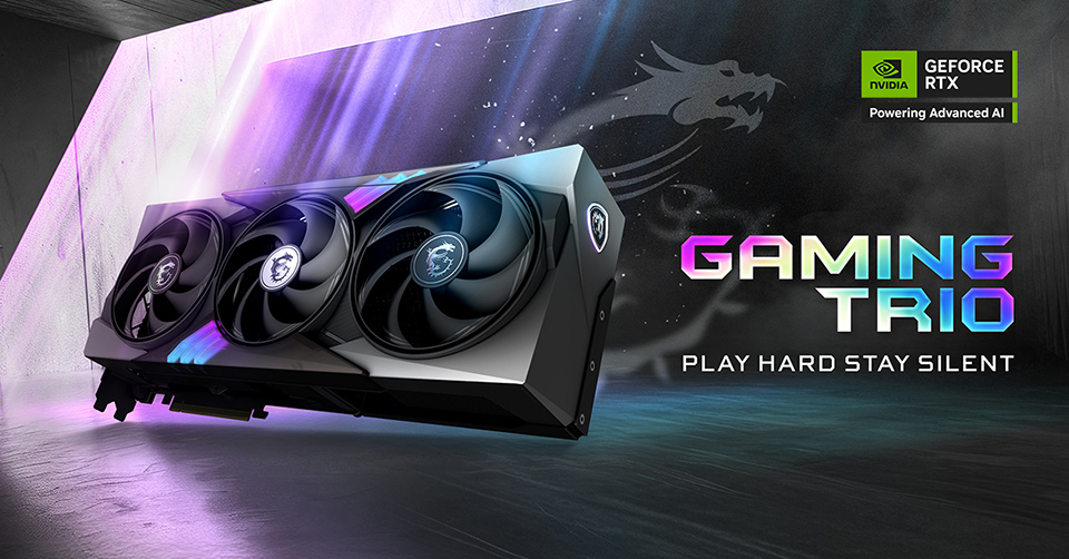 MSI Perkenalkan Jajaran GPU NVIDIA GeForce RTX 50 Series 5 MSI rtx50 Gaming Trio