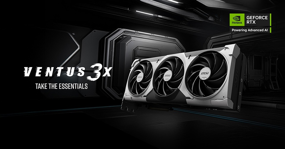 MSI Perkenalkan Jajaran GPU NVIDIA GeForce RTX 50 Series 6 MSI rtx50 Ventus