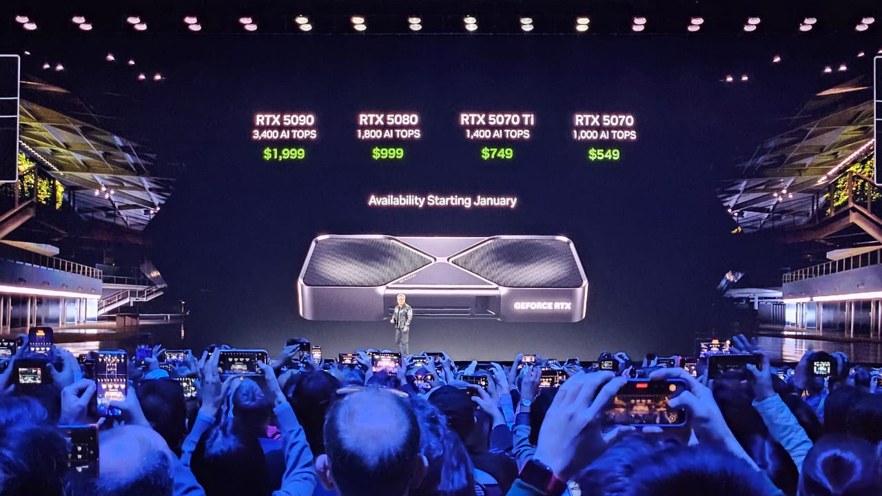 NVIDIA GeForce RTX 50 Series Resmi Diumumkan: Era Kreasi Konten dengan AI Generatif! 1 NVIDIA RTX 50 Series