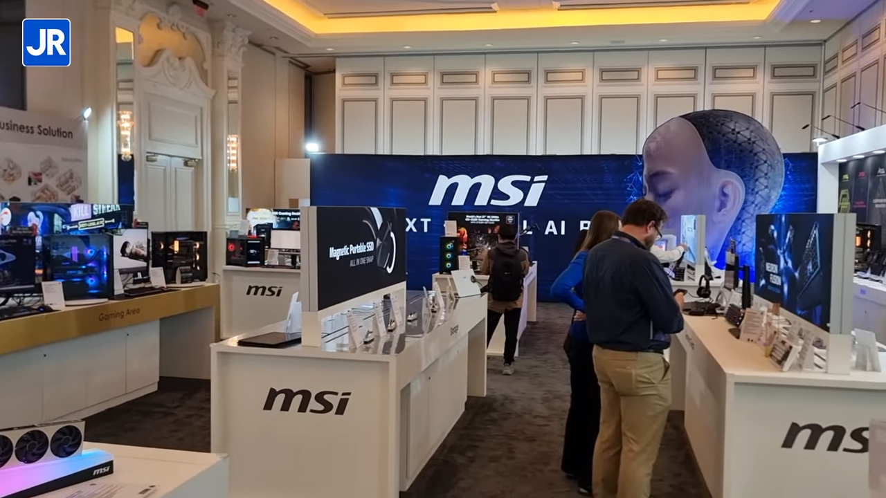 Komponen MSI di CES 2025: VGA RTX 50, SSD PCIe Gen 5, Monitor Gaming QD-OLED 9 komponen MSI di CES 2025