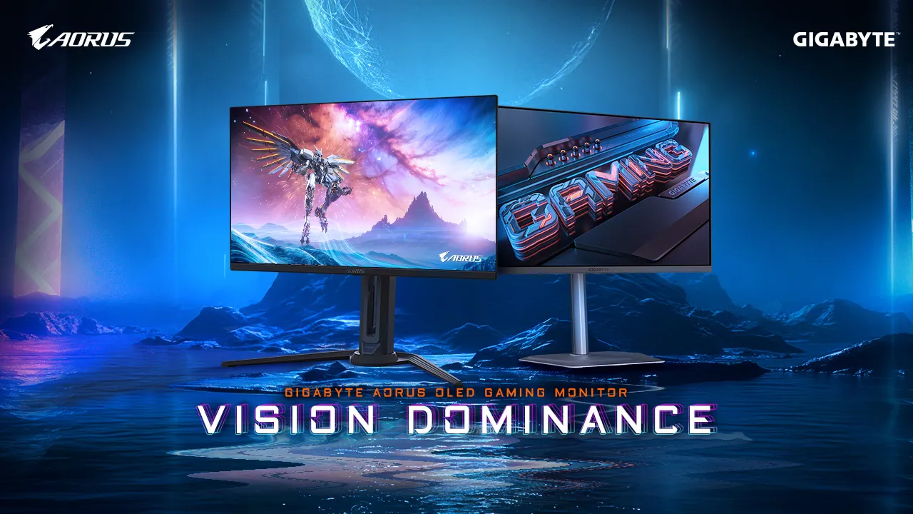 Gigabyte Umumkan Monitor Gaming QD-OLED Baru dengan Refresh Rate 500Hz