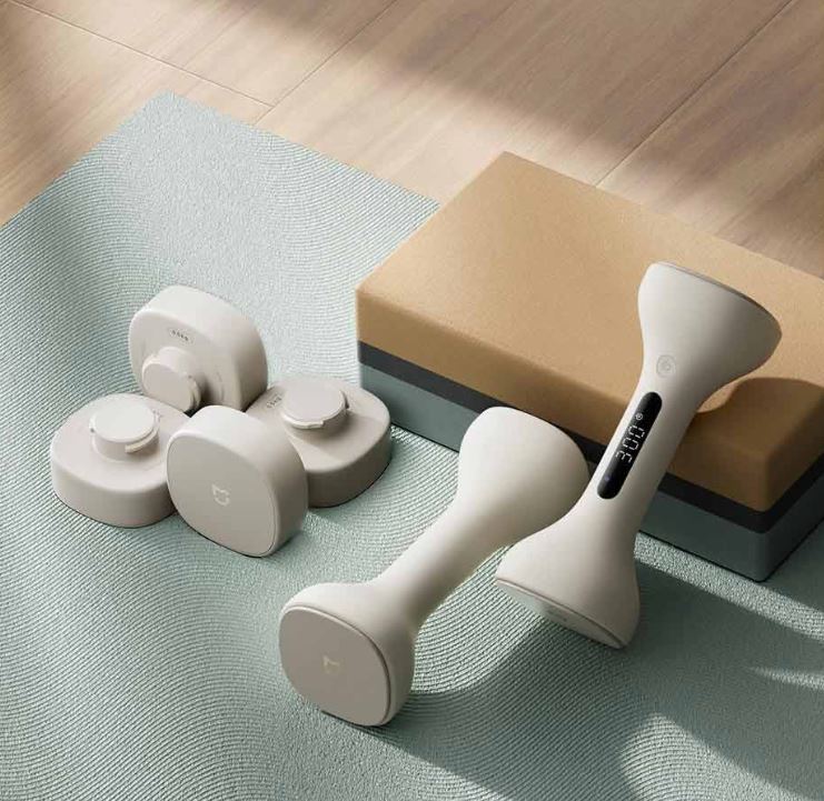 Xiaomi Kenalkan Dumbbell Pintar, Bisa Lacak Data Latihan Beban 2 xiaomi mijia smart dumbbells 1