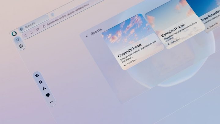 Opera Air Meluncur, Tawarkan Fitur-Fitur Relaksasi! 4 Boosts