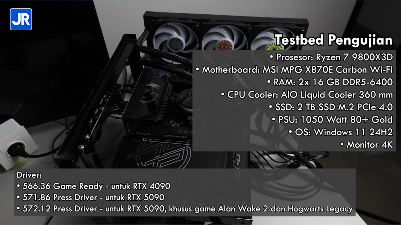 Review NVIDIA GeForce RTX 5090 FE: Kencang, Banyak Fitur Baru, Bodi Tipis, Suhu Tetap Aman 11 NVIDIA GeForce RTX 5090 FE 15