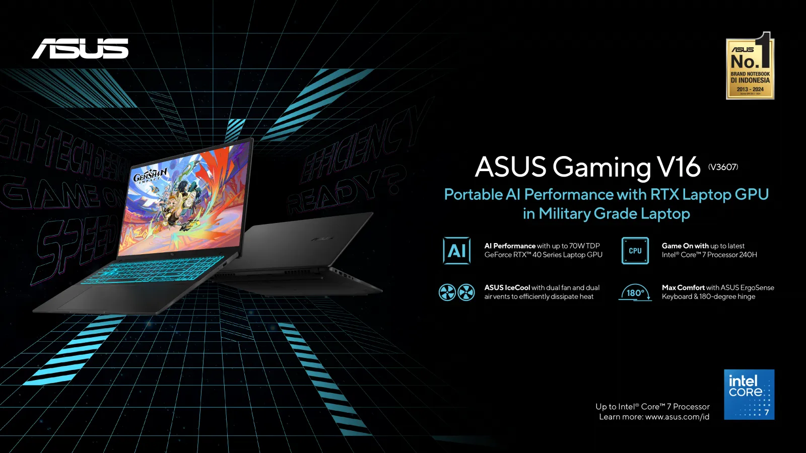 ASUS Gaming V16 Tersedia di Indonesia, Laptop Gaming Buat Semua Kalangan! 29 ASUS Gaming V16 V3607