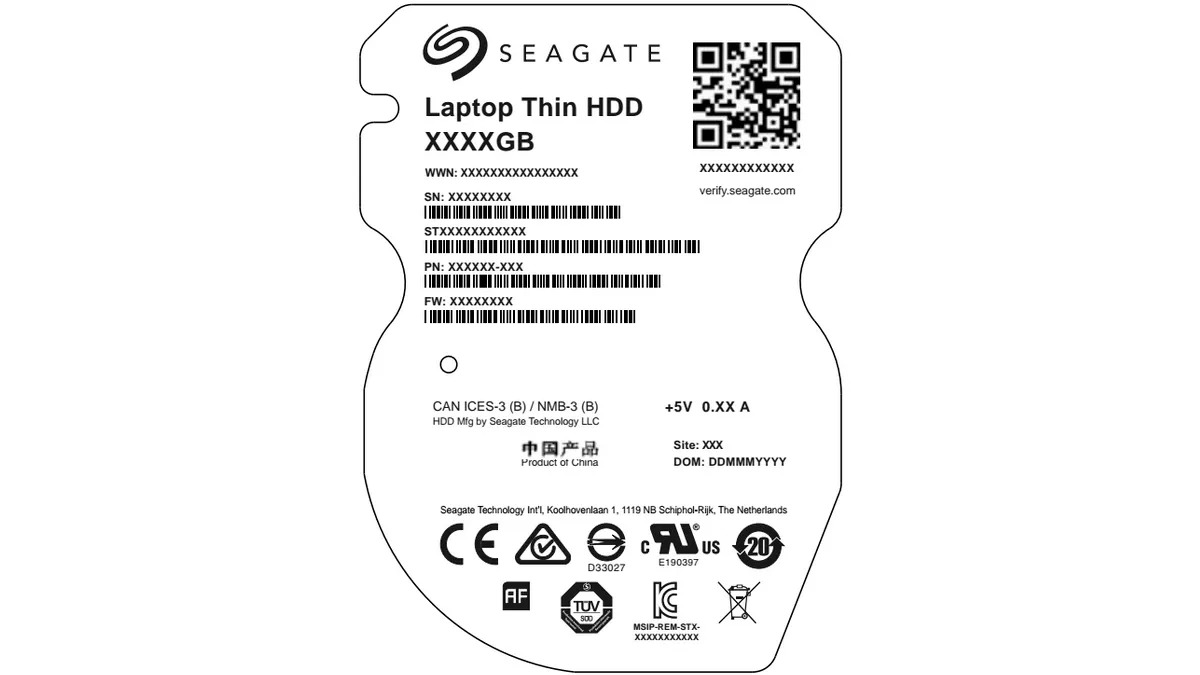 Hard disk Bekas Seagate dijual baru