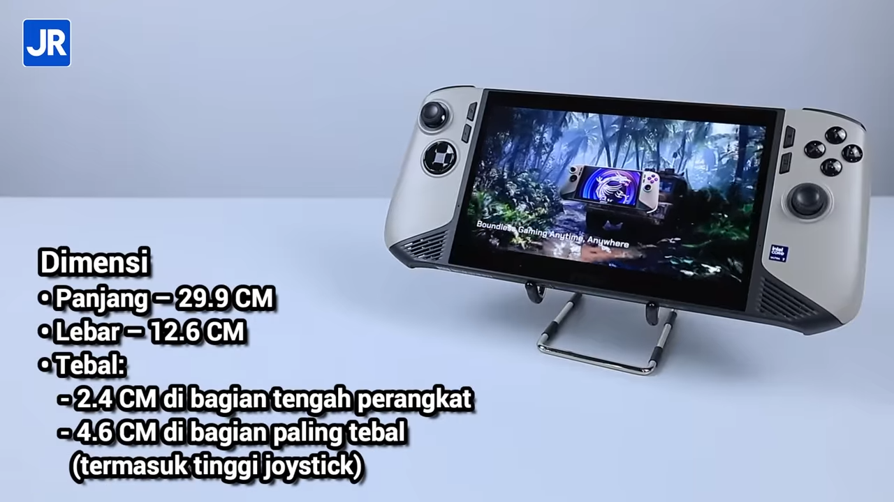 Review MSI Claw 8 AI+ (A2VM): Handheld Gaming PC Layar Besar, Performa Kencang dan Awet Baterai! 4 MSI Claw 8 AI A2VM 12