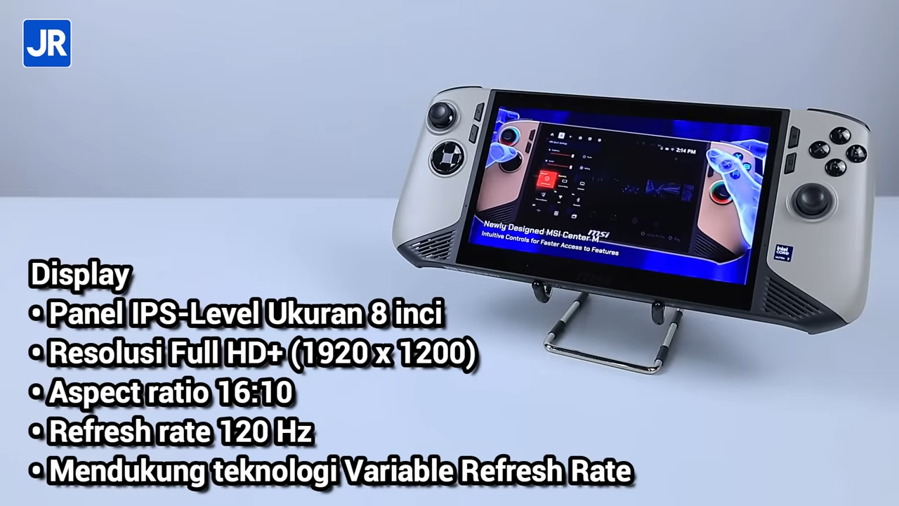 Review MSI Claw 8 AI+ (A2VM): Handheld Gaming PC Layar Besar, Performa Kencang dan Awet Baterai! 6 MSI Claw 8 AI A2VM 14